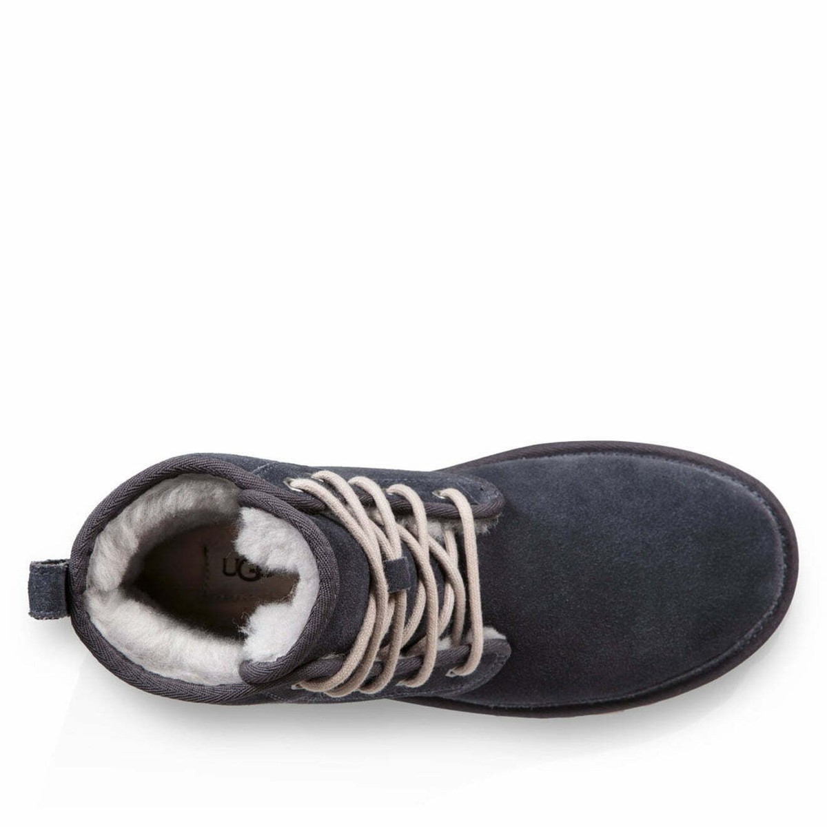 UGG Harkley Suede Lace-Up Boots True Navy Blue 11 UGG Blue Boots for Men for Sale | Shop New & Used Men main image 3