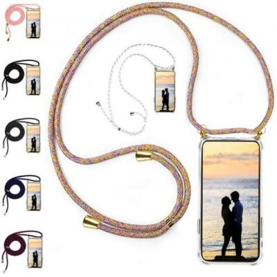 Handy Hülle mit Band Handykette für Samsung Schutzhülle Kordel Case Umhängen