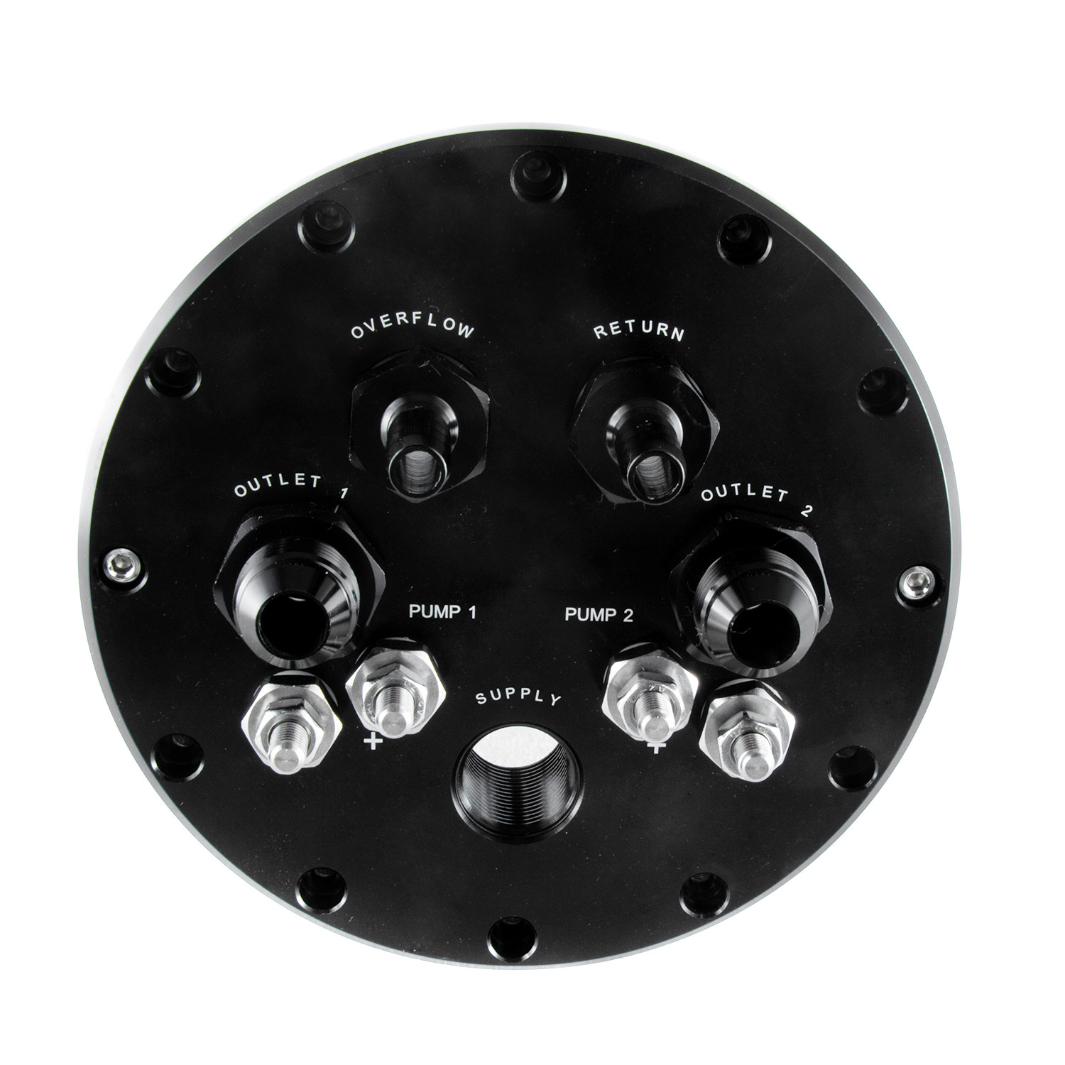 New Black Fuel Pump Hanger Suits Single Twin 39mm-40mm Pumps