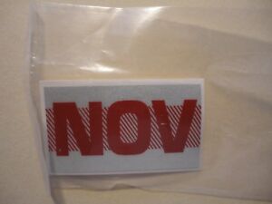November NOV Month California DMV License Plate Red Registration Sticker.  New | eBay