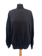 Sweatshirt fruit of the loom size XL black cotton blend mens
