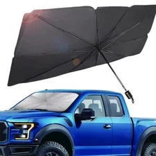 Car Windshield Sun Shade, Foldable Car Umbrella Sunshade Cover Car Front Window