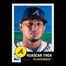 Topps Rookie Cards Huascar Ynoa Atlanta Braves Baseball Living Set World Series