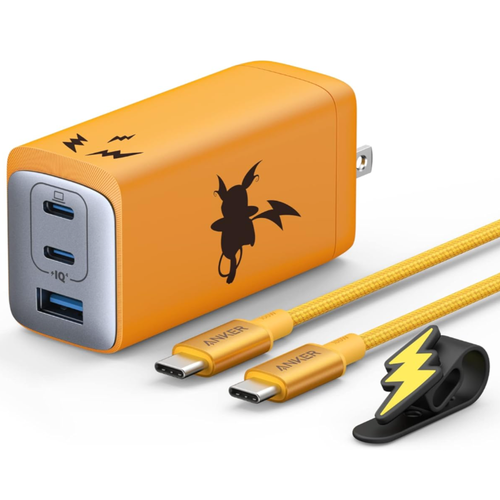 Pokemon Raichu Model USB-A & USB-C 3 Ports USB Rapid Charger 120W ANKER NEW - 第 19/24 張圖片