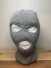 Winter Ski Mask 3 Hole Knitted Skull Balaclava Beanie Hat Men Outdoor Sports Cap