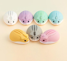 Wireless Cordless 2.4GHz Mouse USB Optical Scroll For Laptop PC Cute Hamster 3D