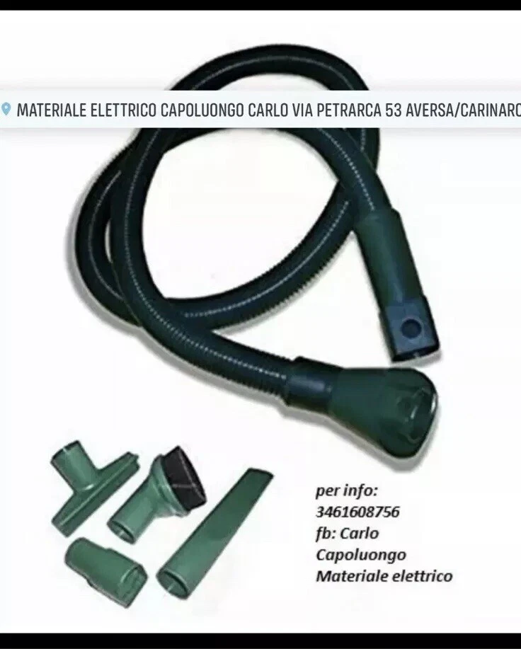 Folletto TUBO FLESSIBILE + KIT ACCESSORI VK 120130-131 VK 135-136 VK 140-150-200