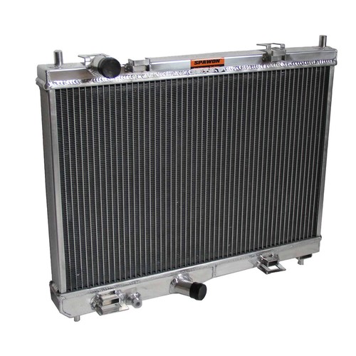 Radiador 3 filas apto para Ford Courier Fiesta XL L SE 1.6L L4 2003-2018 MT 13201 SPAWON - Imagen 4 de 8