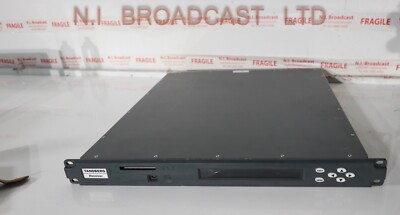 Tandberg / mediakind rx8200 IRD  with mpeg4 HD, IP in / out, BISS, mpeg4 HD 4:2: