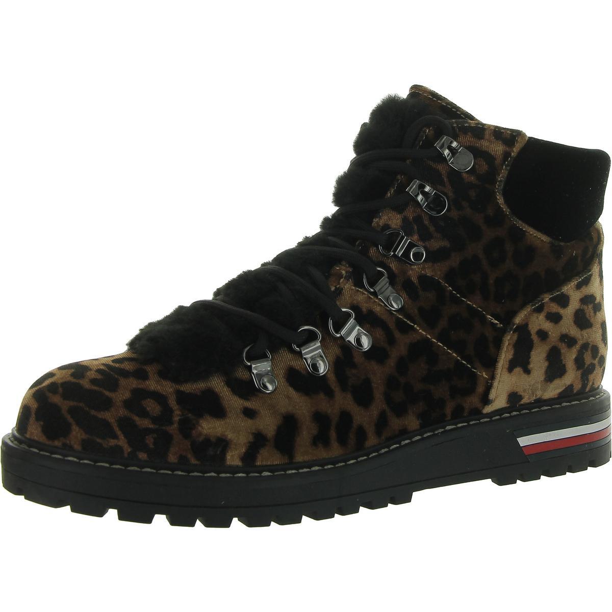 Женские коричневые походные ботинки Tommy Hilfiger 9.5 Medium (B,M) BHFO 4351