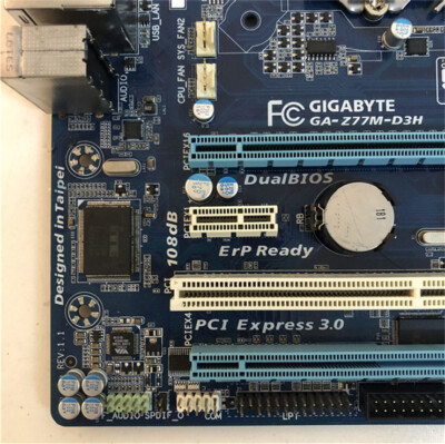 For Gigabyte GA-Z77M-D3H Motherboard LGA 1155 DDR3 2×SATA III