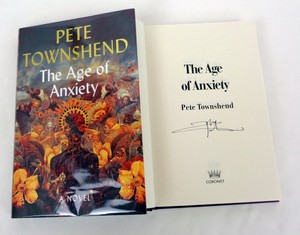 Pete-Townshend-The-Who-Signed-Autograph-The-Age-of-Anxiety-1st-Edition-Book-COA