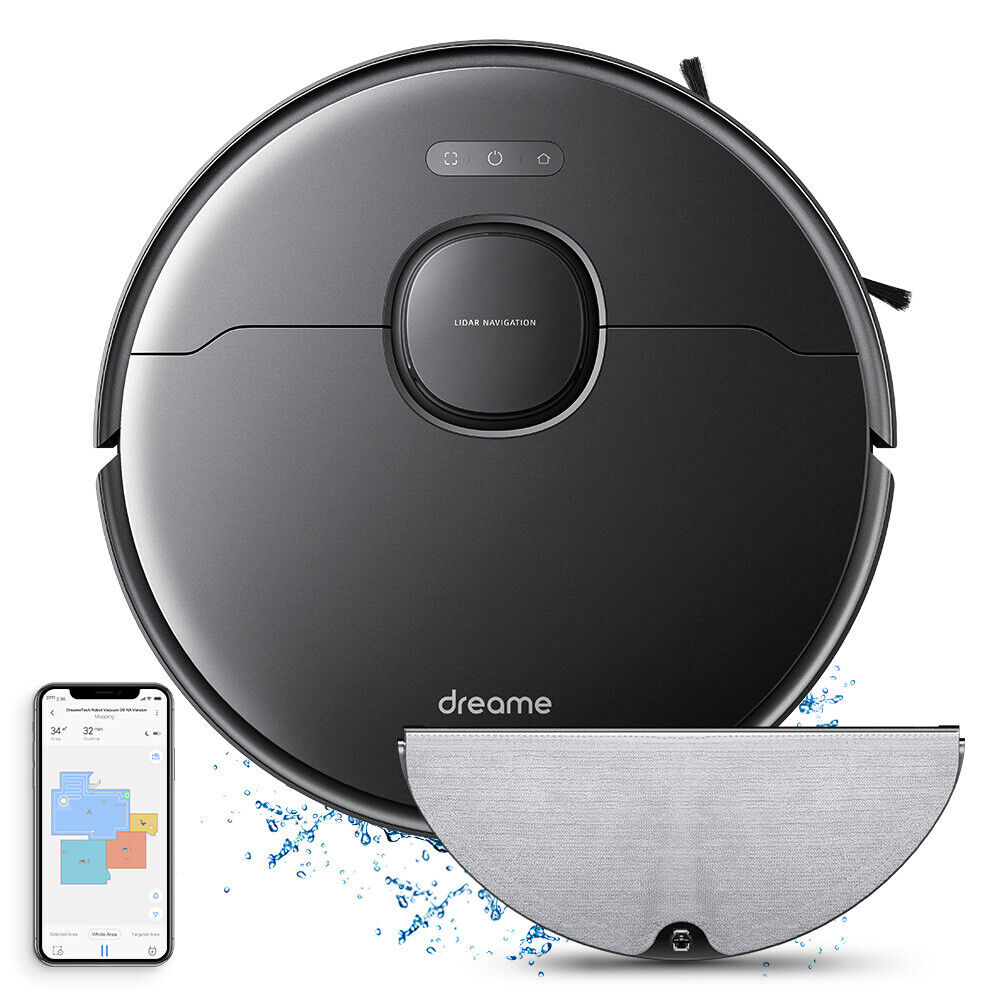 Dreame Bot L10 Pro LDS Aspirapolvere Robot 4000Pa Alexa APP WIFI 150min 250 m²