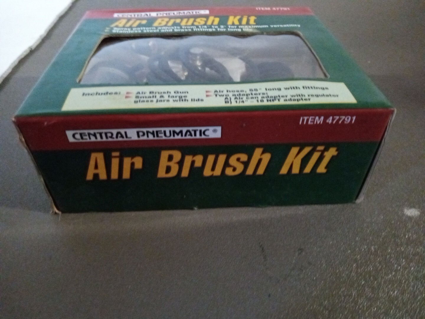 Central Pneumatic Air Brush Kit Item 47791 Trl778 eBay