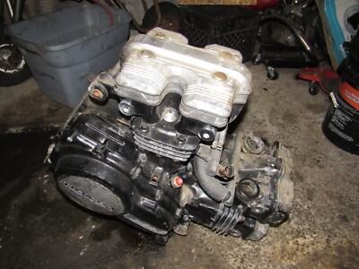 1982 honda vf750 c v45 magna motor engine cylinder head crank