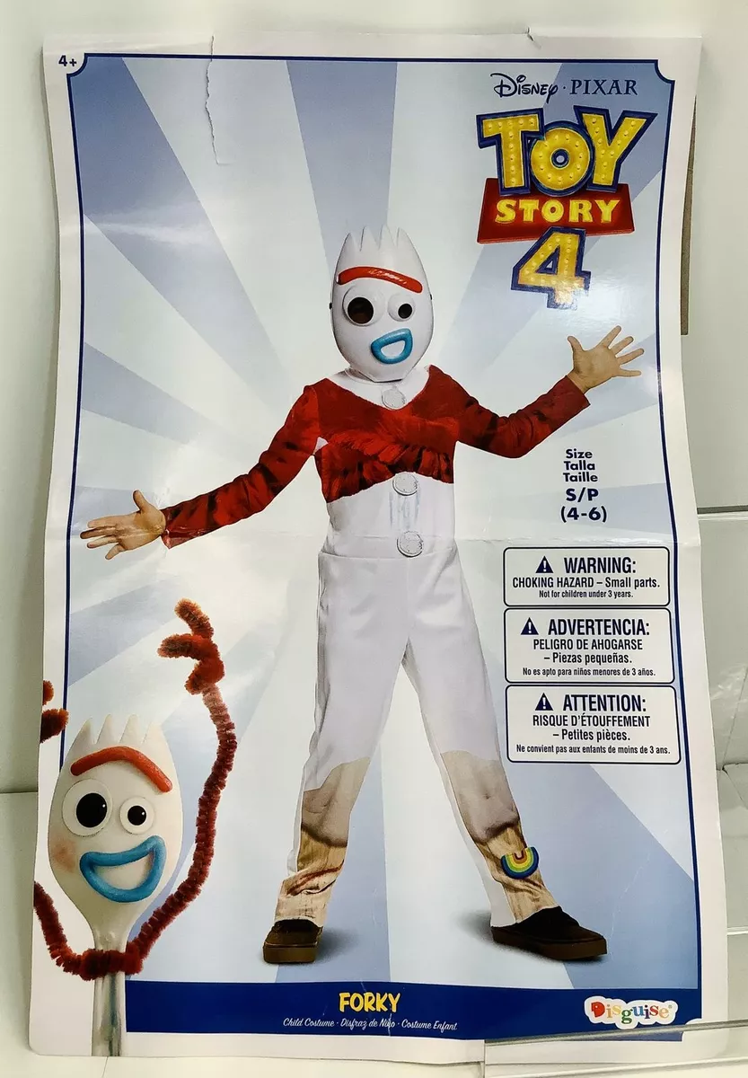 Disguise Toy Story 4 Boys Classic Forky Halloween Costume 