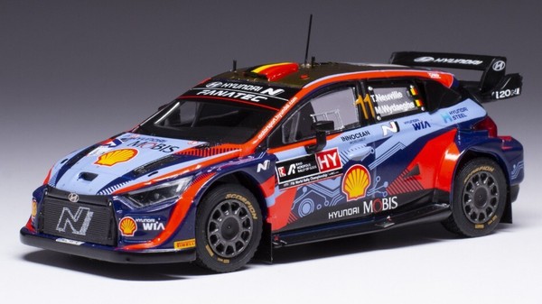 Hyundai I20 N Wrc #11 Acropolis Rally 2022 Neuville/Wydaeghe 1:43 Modell-image