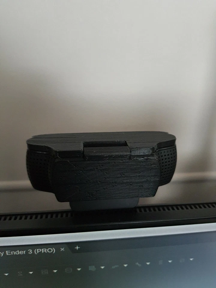 Privacy Cover for Logitech C920 C930e C922 Webcam BLACK - Image 2 of 4