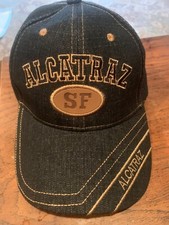 Vintage/Rare Hat Snapback Denim Trucker Style Alcatraz Prison San Francisco