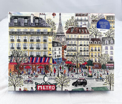 Michael Storrings Paris 1000 Piece Puzzle by Galison 2017 jigsaw puzzle