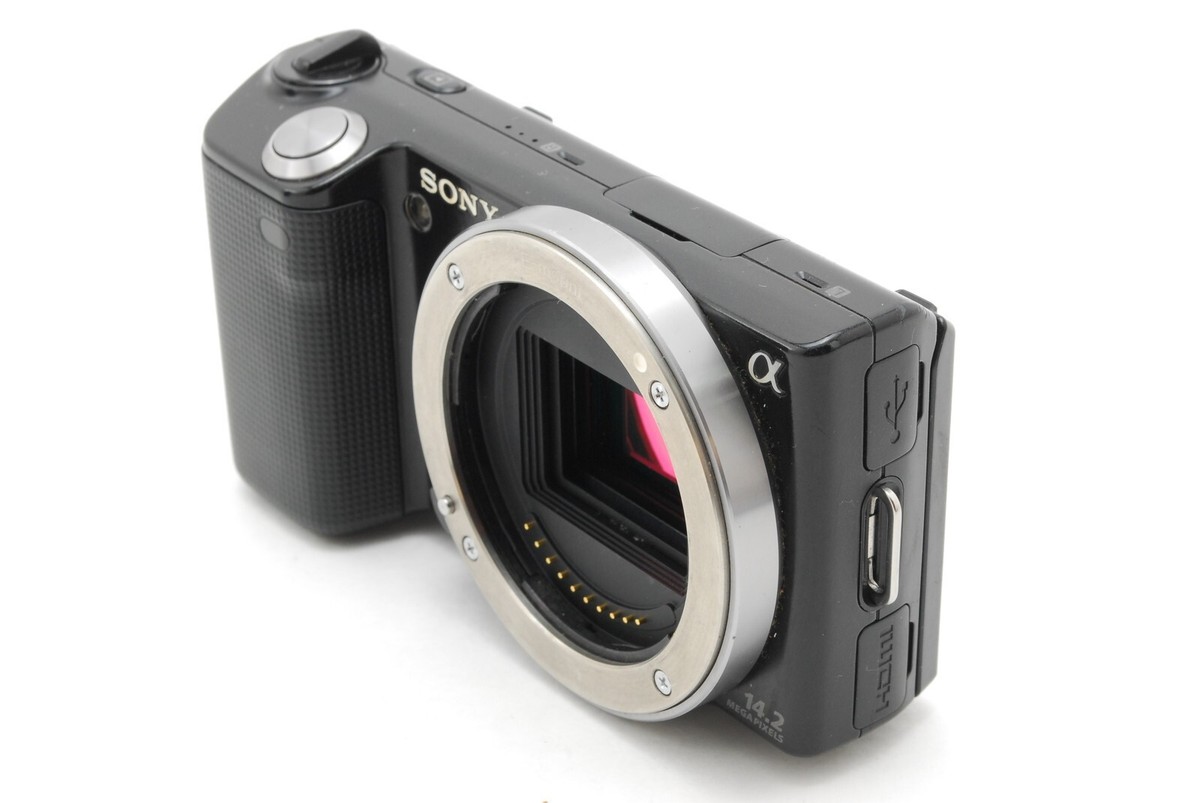 N MINT] Sony α NEX-5 Mirrorless SLR Digital Camera Black +