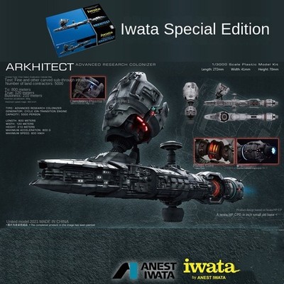 IWATA ARKHITECT ADVANCED RESEARCH COLONIZER Particularly version