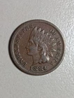 1884 INDIAN HEAD CENT! NICE GRADE!  Penny Item M11L