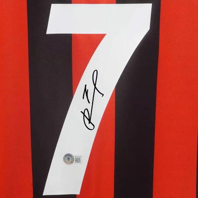 Andriy Shevchenko Signed AC Milan Home Soccer Jersey #7 with