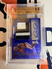 2019 Panini Certified - Rookie Patch Auto Josh Jacobs #204 Blue /20 BGS 9.5/10