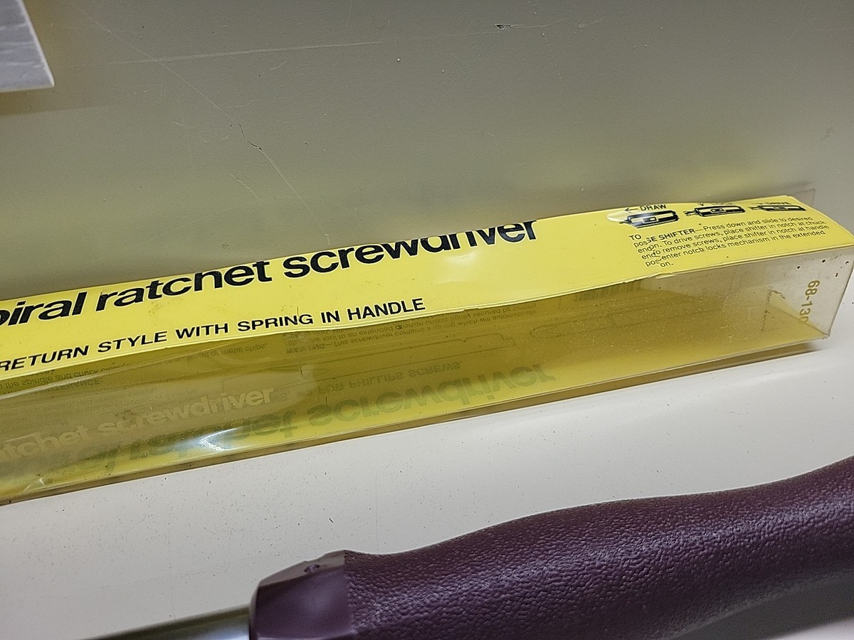 Stanley Yankee 68-130 130A Spiral Ratchet Screwdriver NOS No. 2