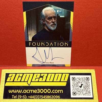 FOUNDATION Seasons 1&2 - TERRENCE MANN Brother Dusk Boarder Autogrammkarte