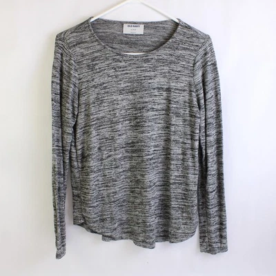 Pull Tricoté Gris Old Navy Taille Fille XL 14-16 - Photo 1/4