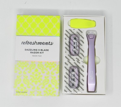 Ipsy Refreshments Dazzling 5 Blade Razor Kit w/ Accessories & Bag