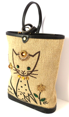 NEAR MINT Enid Collins Of Texas Vintage 1960s Purse Feed Bag