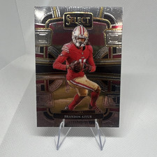 Panini Select 2020 Brandon Aiyuk Rookie #166 San Francisco 49ers NFL Card. rookie card picture
