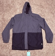 Magellan Outdoors Hooded Zip Rain Wind Jacket...