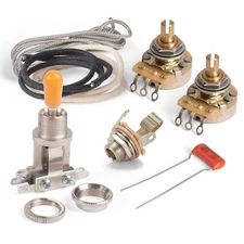 Golden Age Premium Wiring Kit for 2-Pickups with Toggle Switch