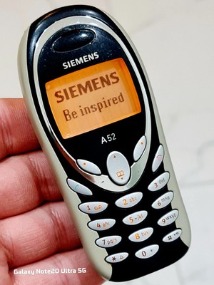 Siemens A52 Classic (entsperrt) Handy Top Zustand mit Ladegerät 