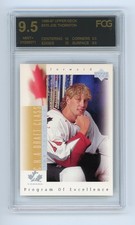 1996-97 Upper Deck Program Of Excellence Rookie Joe Thornton #370 RC - FCG 9.5
