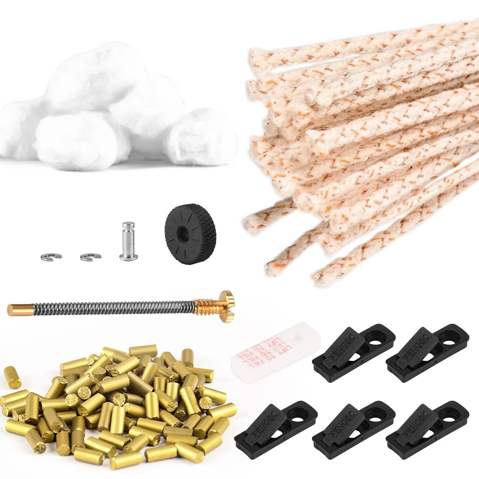Repair Kit For Kerosene Lighters (flint, Spring & Base Plat