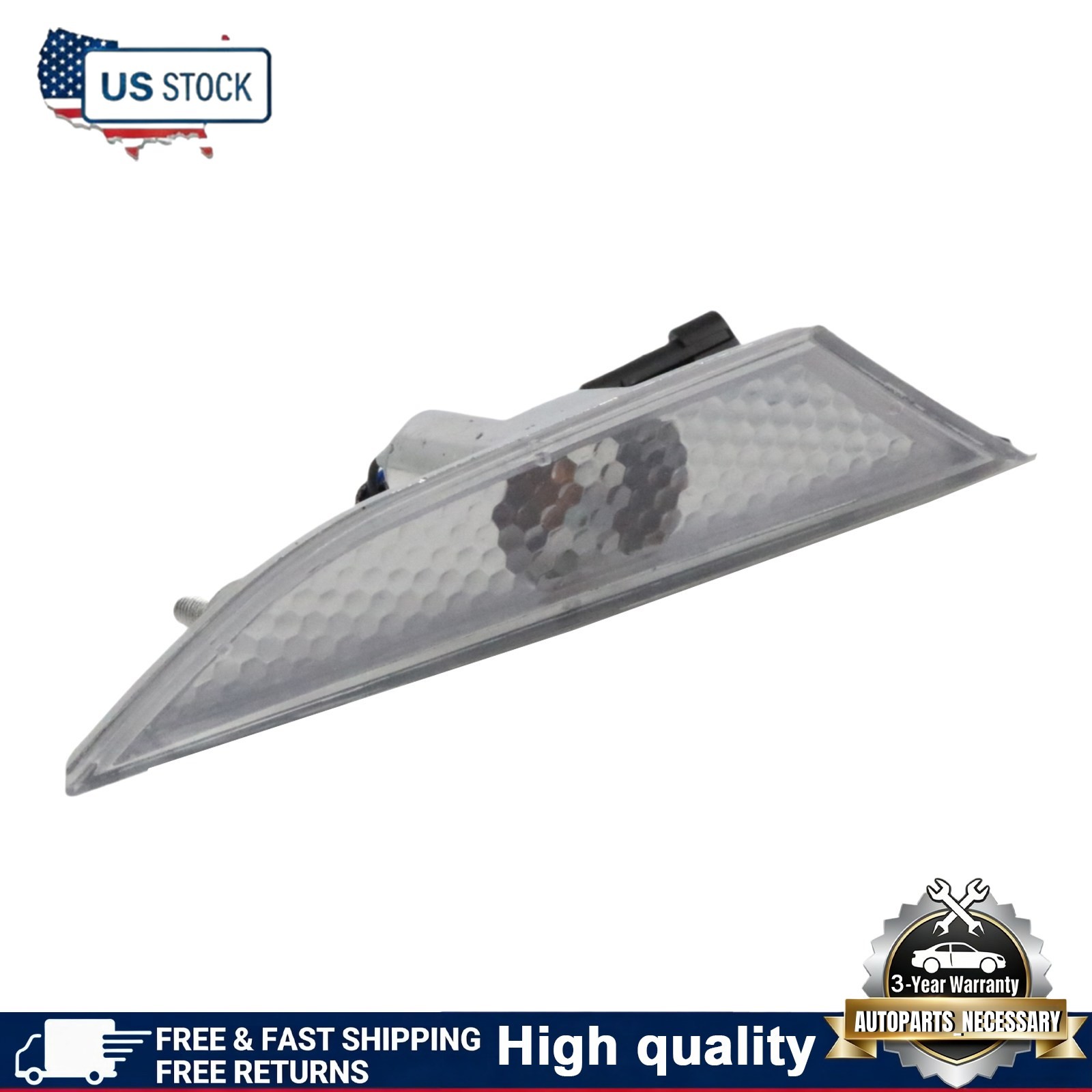 Clear Side Marker Indicator Lens with bulb New For Lamborghini Gallardo 560 570
