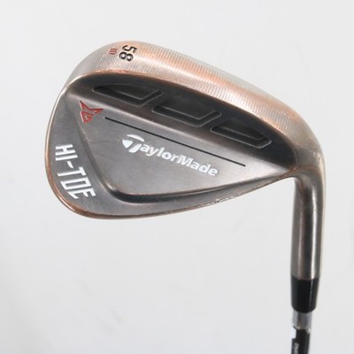 TaylorMade Hi-Toe Raw Lob Wedge 58 Degree 58.10 Steel KBS 115 Stiff RH S-161247