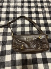 Etienne Aigner Vintage Roomy Brown Leather Shoulder Bag, Excellent Condition