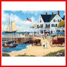 Jigsaw Puzzles 300 Pieces for Adults White Villa Puzzle 300 Pieces Adult Puzzles