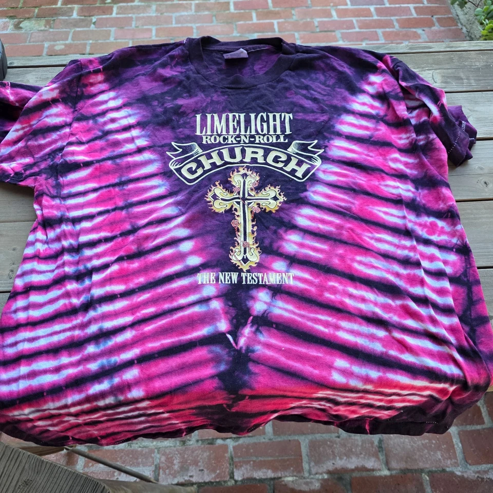 Rare Vintage Original 1980s T-Shirt Limelight Club New York City Church - Image 3 of 3