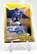 2022 Panini Elite Extra Edition Robby Snelling Optic Signatures Auto 15/49 #39