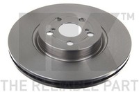 2X Nk Bremsscheibe 204591 FüR Toyota Avensis ADT250_ ADT250R CDT250_ CDT250R Vvt