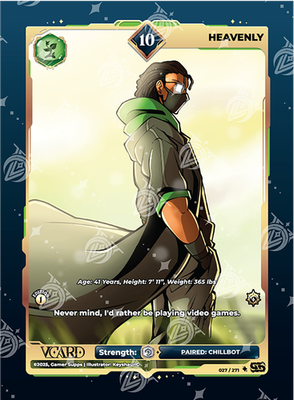 Gamersupps VCard Divine Chaos: First Edition 10 Rare Holo Cards