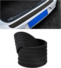 Car Rear Bumper Protector Guard Strip Anti-scratch Non-slip Rubber Cover For Tr