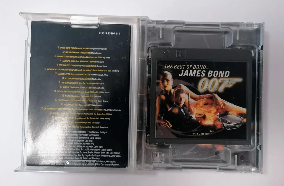 The Best Of Bond - James Bond 007 Soundtrack MD MiniDisc Mini Disc Album 1999 - Image 3 of 4